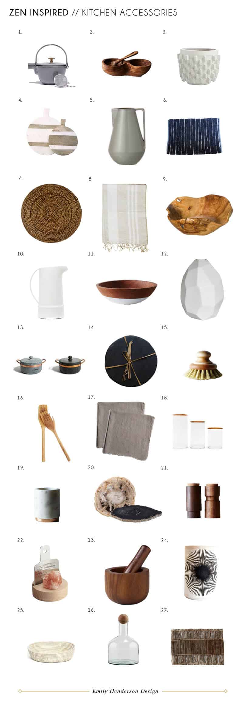 Zen Kitchen Accessories Furniture Minimal Wishbone Chair Indoor Plants Contemporary Modern Kitchen Design Accessories