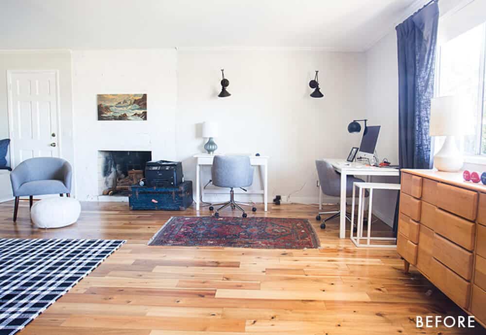 ADRIENNE DESK_before_guest bedroom_office_spare room decor_