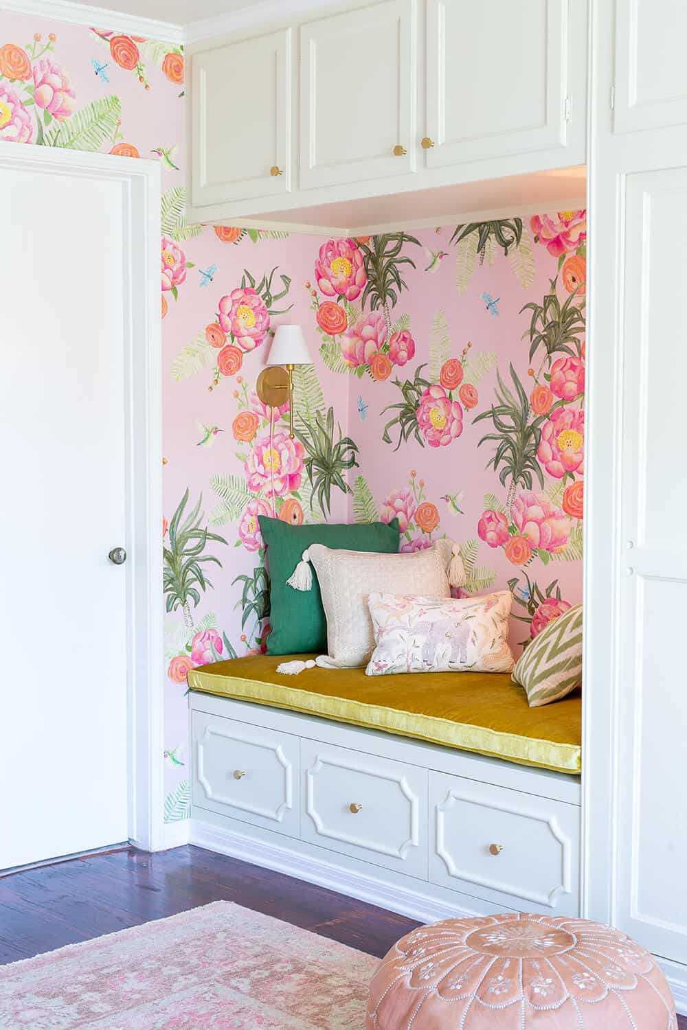 Design Mistakes Who Pays For Them Girls Pink Nursery Bench 1