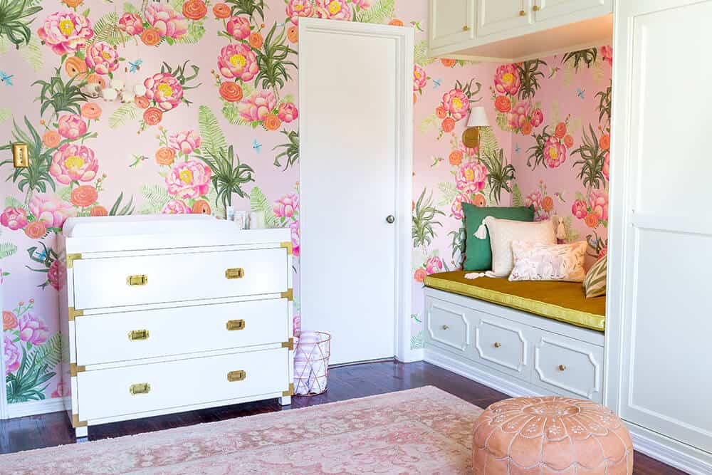 Design Mistakes Who Pays For Them Girls Pink Nursery Bench 2