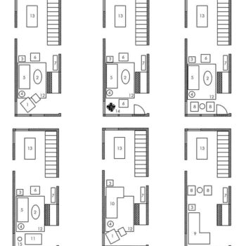 Hilary Sontag Living Room Redesign Design Plan White and Wood Opening Photo