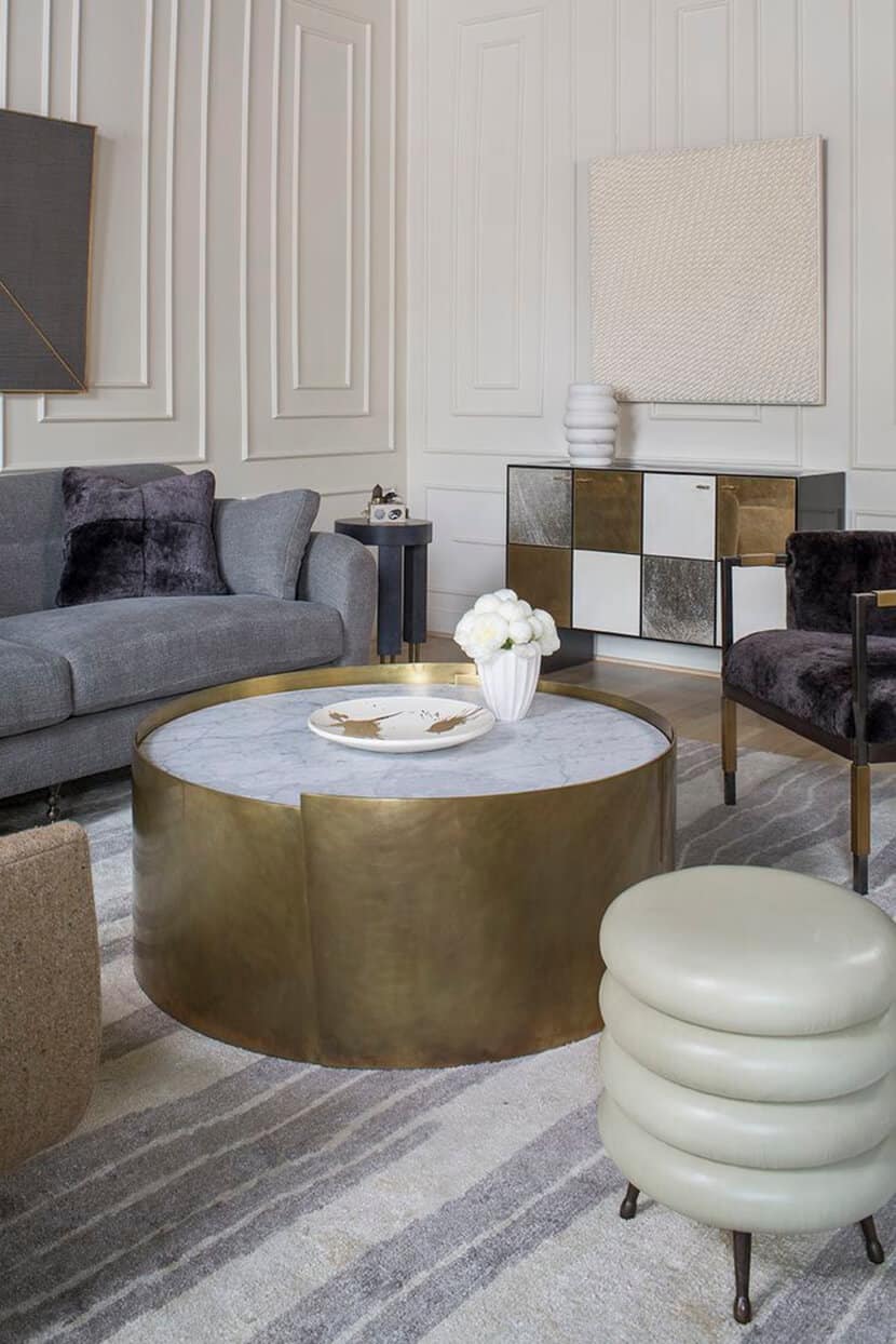 Matte Brass Houseware Roundup Furniture Lighting Accessories 2