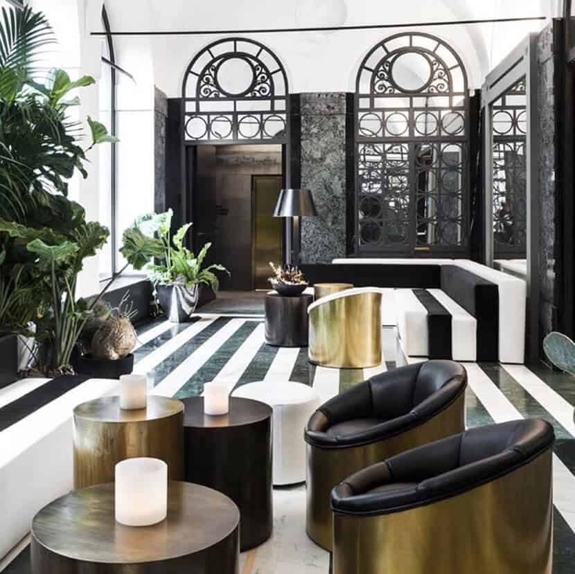 Matte Brass Houseware Roundup Furniture Lighting Accessories 5