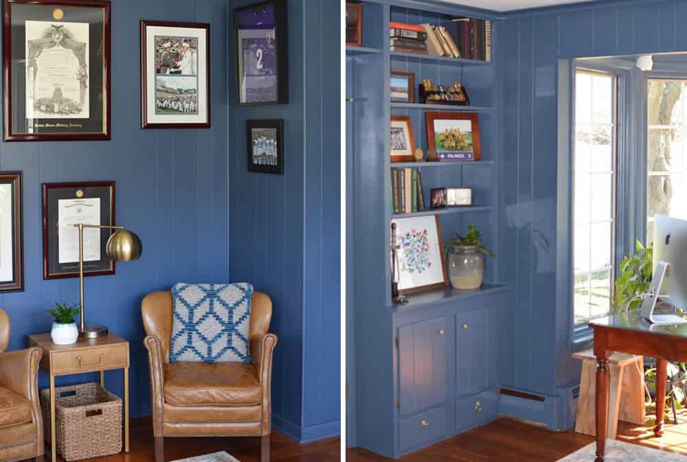 Mickey Menichetti Wood Clad Paneling Home Decor Painting Redesign Makeover