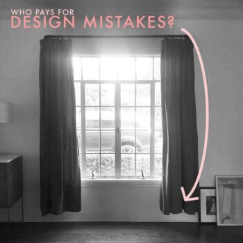 Who Pays For Design Mistakes Openign Photo