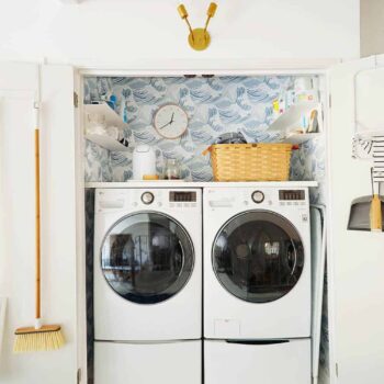 Laundry Room_Emily Henderson_Big Wave Wallpaper_Blue_LG_5