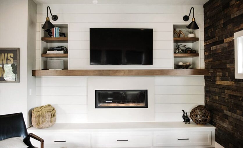 Suburban Bitches Emily Henderson Design Agony Fireplace White Redesign Makeover Brick_77 edited