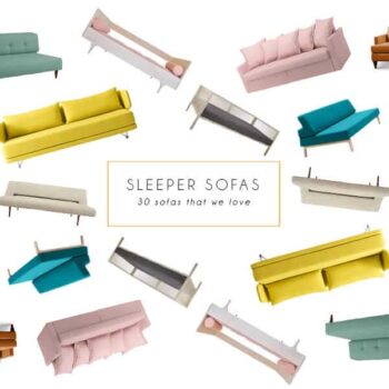 Chic Sleeper Sofas Emily Henderson Sofa Roundup Living Room_Header