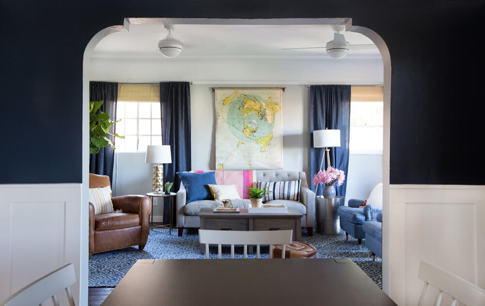 Dining Room Redesign Office Space Nanny Makeover Sylvia Emily Henderson Design-270