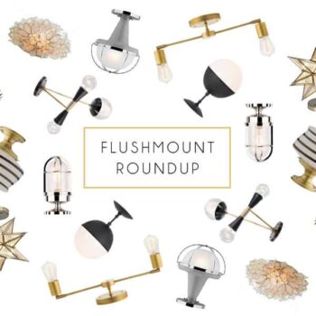 Emily Henderson_Roundup_Budget_Flushmount Roundup Header