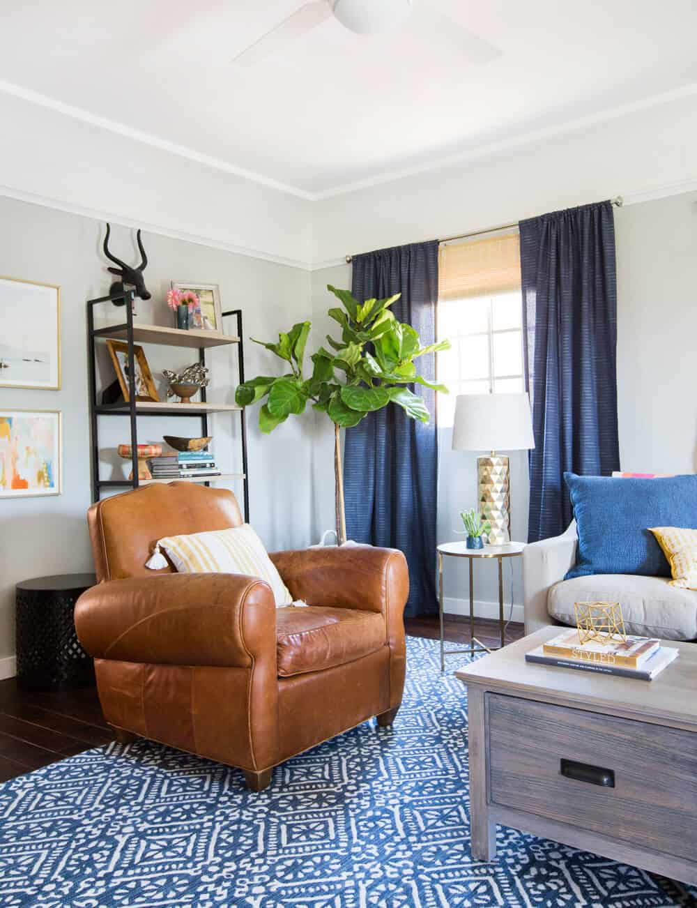 Emily Henderson_Target_Makeover_Nanny Suprise_Happy_Modern_Traditional_Eclectic_Makeover_Blue_Pink_Living Room_23
