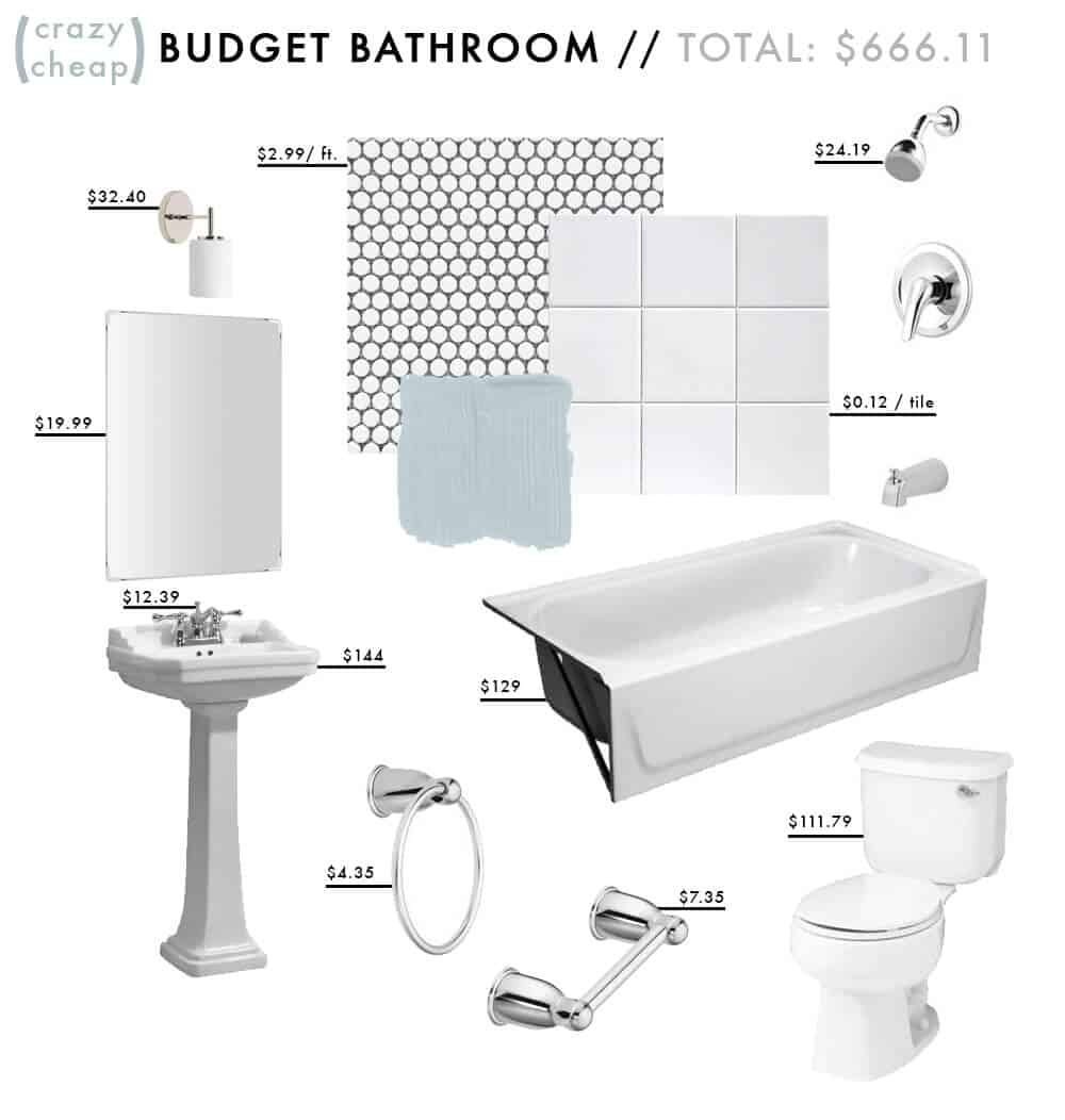 Floor and Decor_Budget Bathroom_Get the Look 2