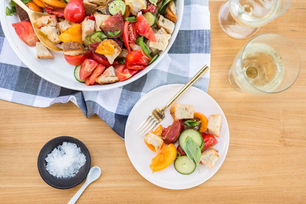 Summer Party_Outdoor Entertaining_Emily Henderson_Blackbox Wines_Flowers_Casual_Pink_Orange_Modern_Organic_Boho_Black_Grey_Blue_15