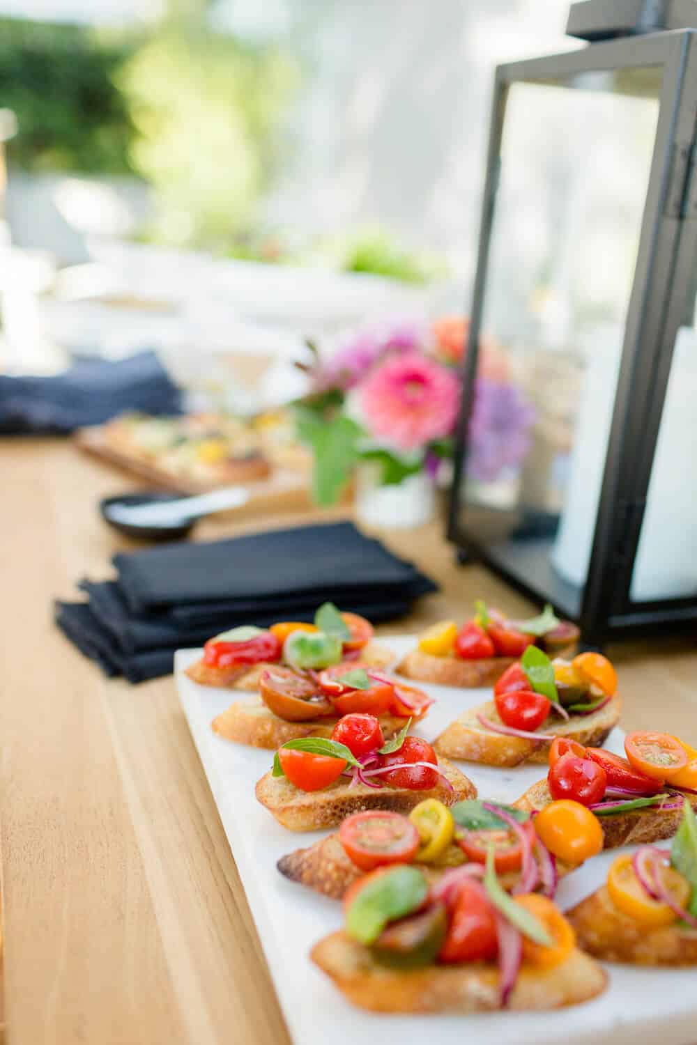 Summer Party_Outdoor Entertaining_Emily Henderson_Blackbox Wines_Flowers_Casual_Pink_Orange_Modern_Organic_Boho_Black_Grey_Blue_23