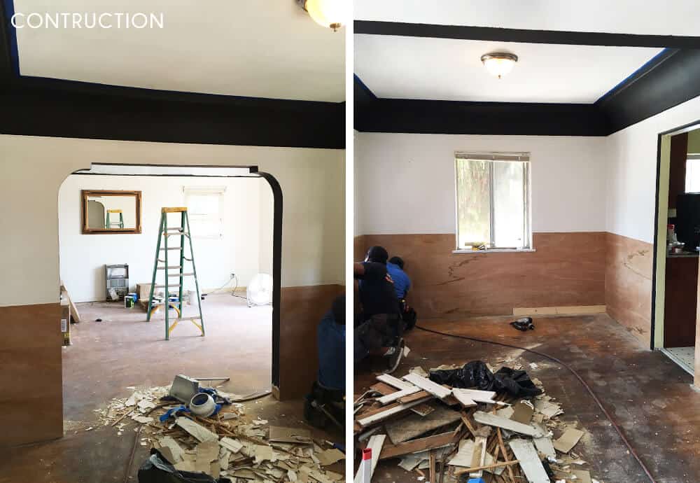 Sylvia Makeover Target Dining Room_Construction
