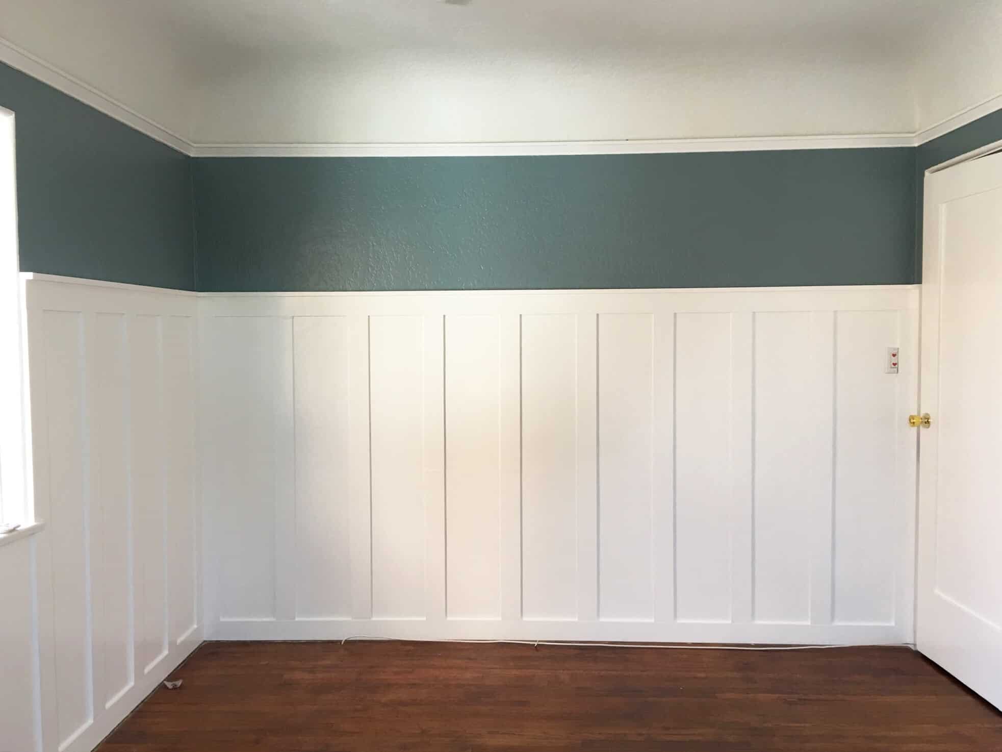 Sylvia Makeover Target Master Bedroom_Emily Henderson_Molding Empty Room 2