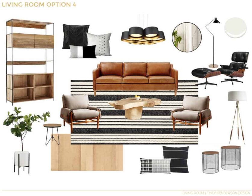 Emily Henderson_Emma Rooney_Living Room_Boho_Masculine_Neutral_White_Cream_EDesign_3