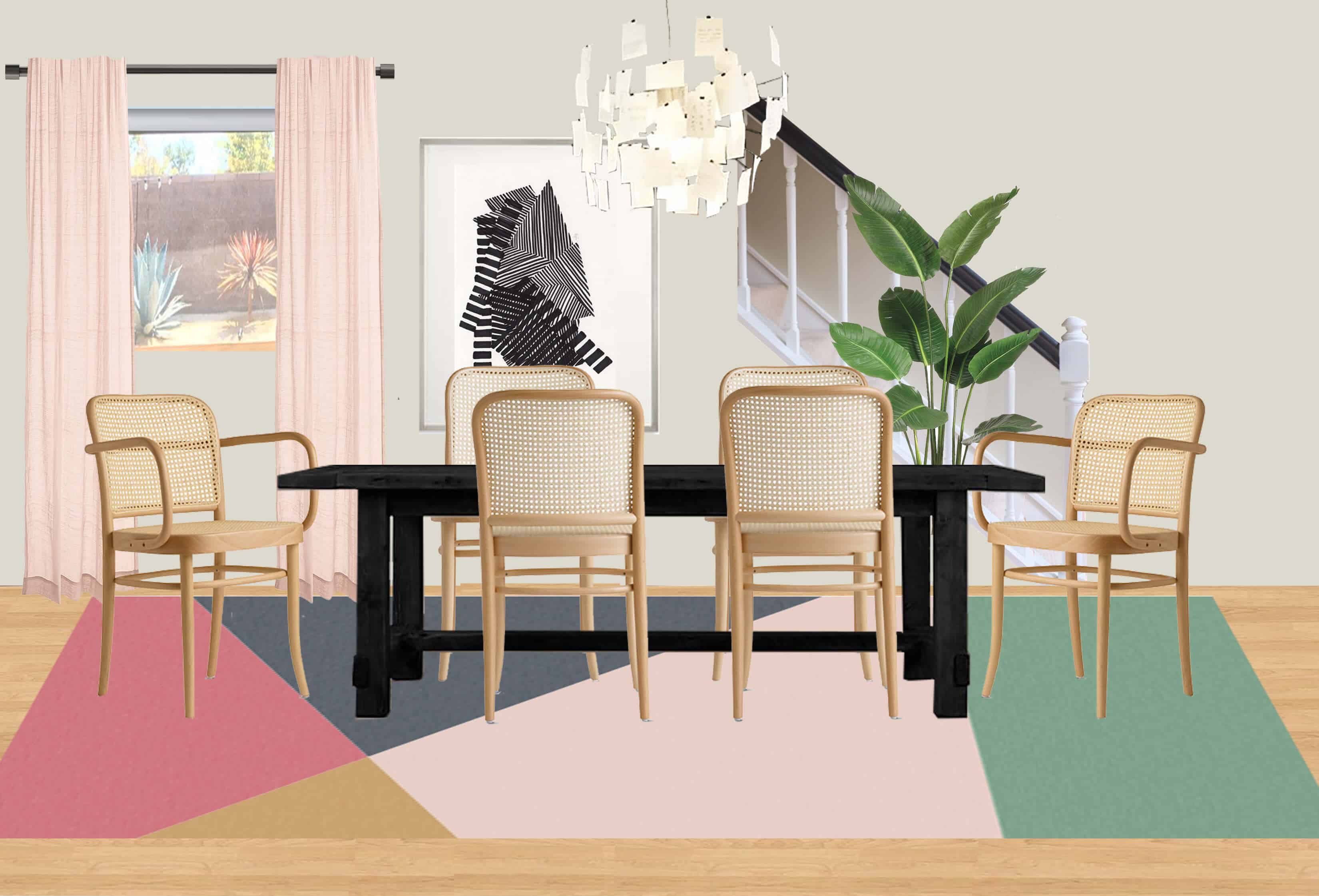 JaimeDerringer_EmilyHenderson_Dining_Room_Makeover_OptionThree