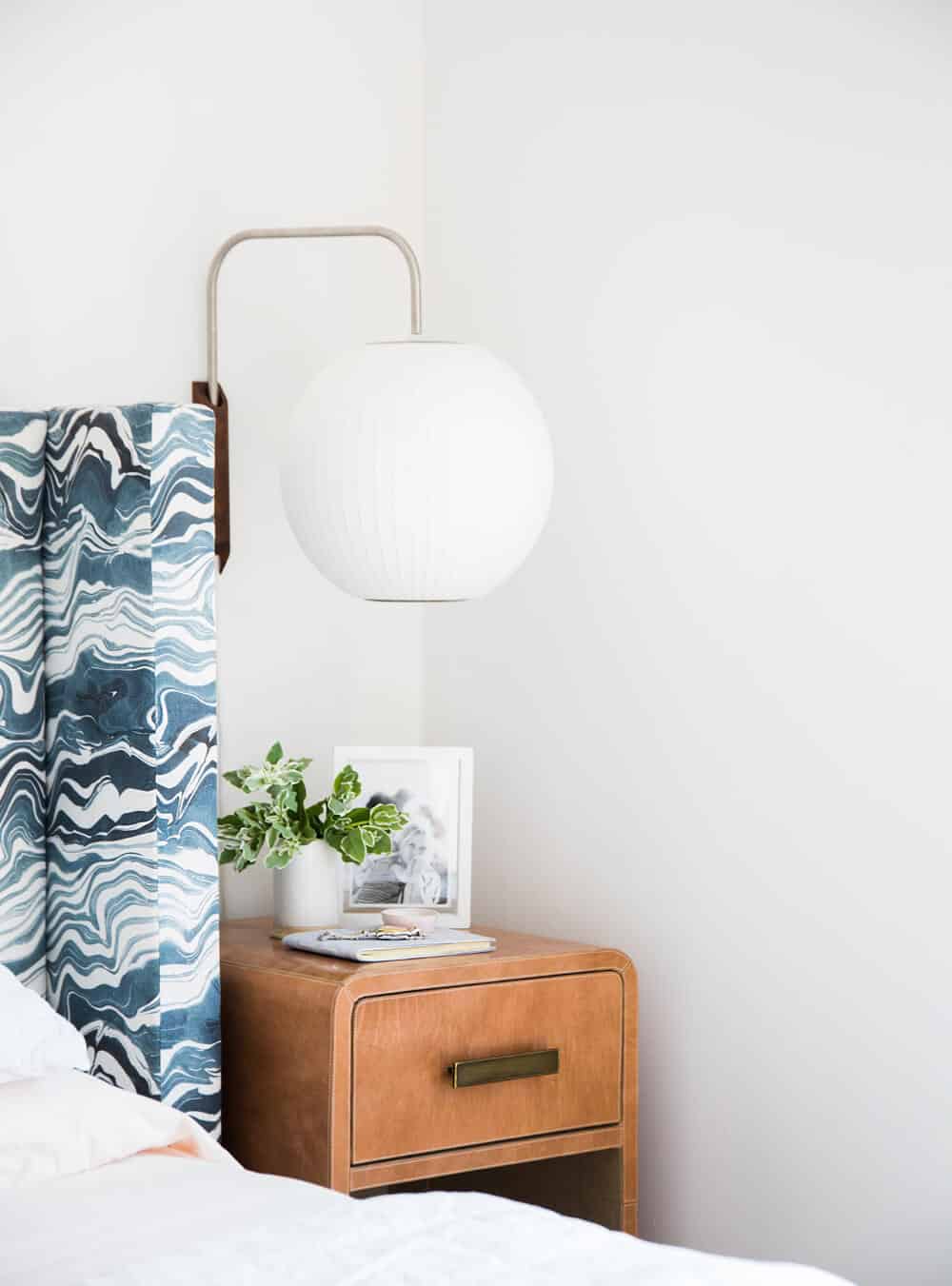 Master Bedroom Reveal Emily Henderson Design White Pink Blue and Gold-244