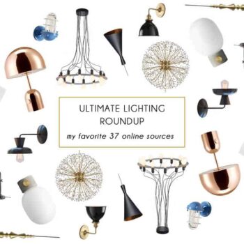 ultimate lighting roundup_online resources_emily henderson_favorite_recommended_affordable lighting_header