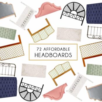 Affordable Headboards Roundup Header Emily Henderson Design3