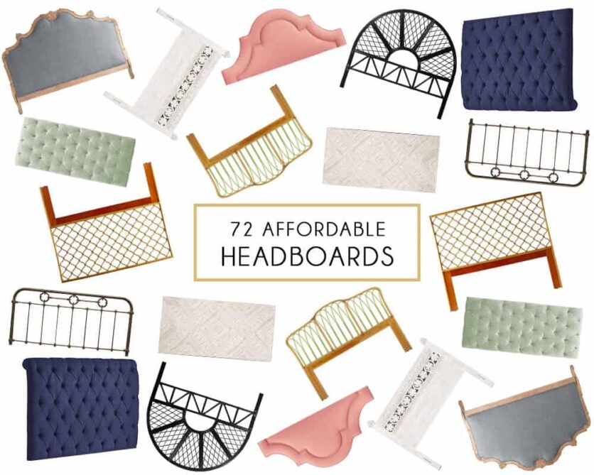 Affordable Headboards Roundup Header Emily Henderson Design3