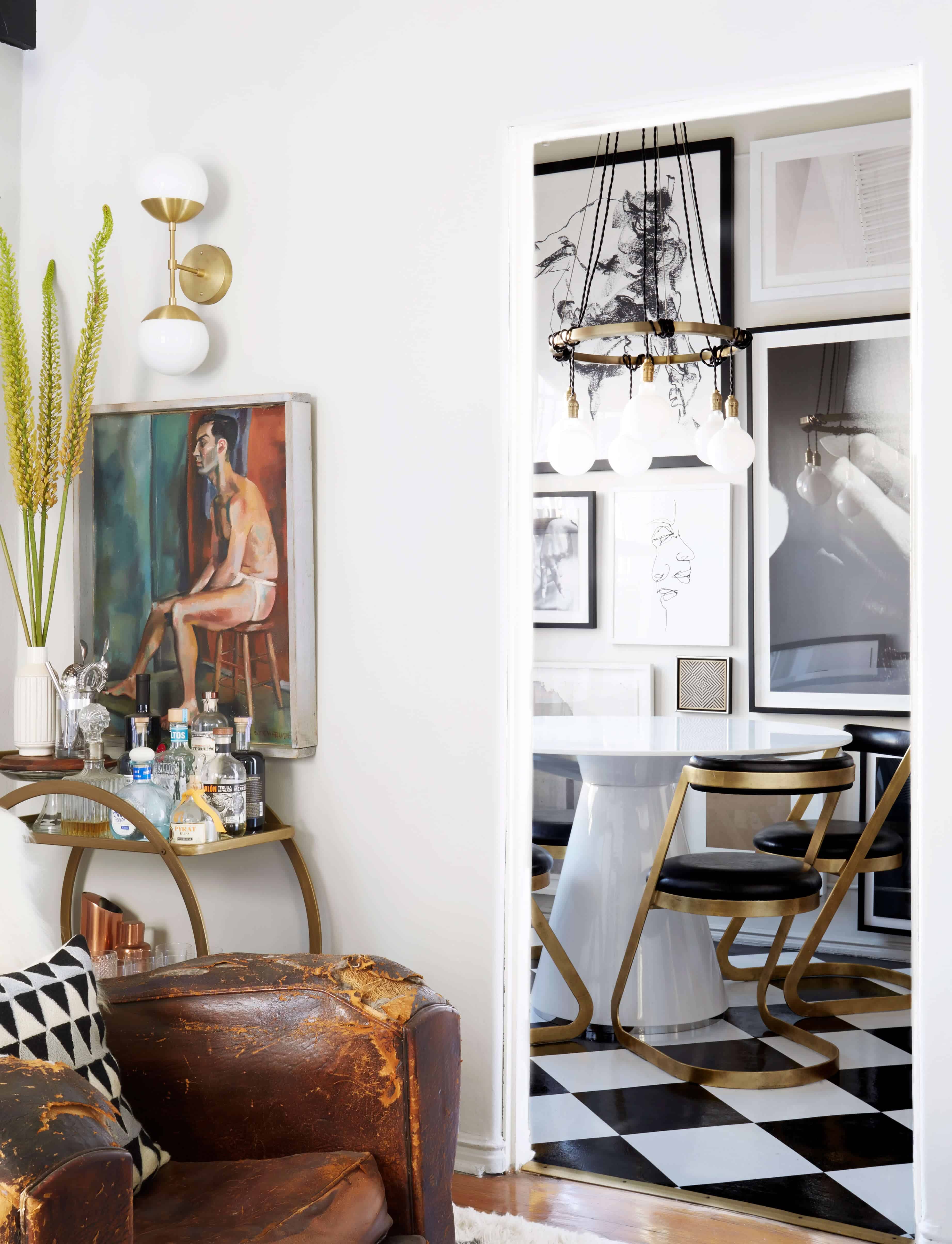 brady-tolbert-design_emily-henderson_living-room_eclectic_pavillion-grey_farrow-and-ball_brass-coffee-table_english-roll-arm_albini_masculine_traditional_west-elm_souk_flokati_leather_6