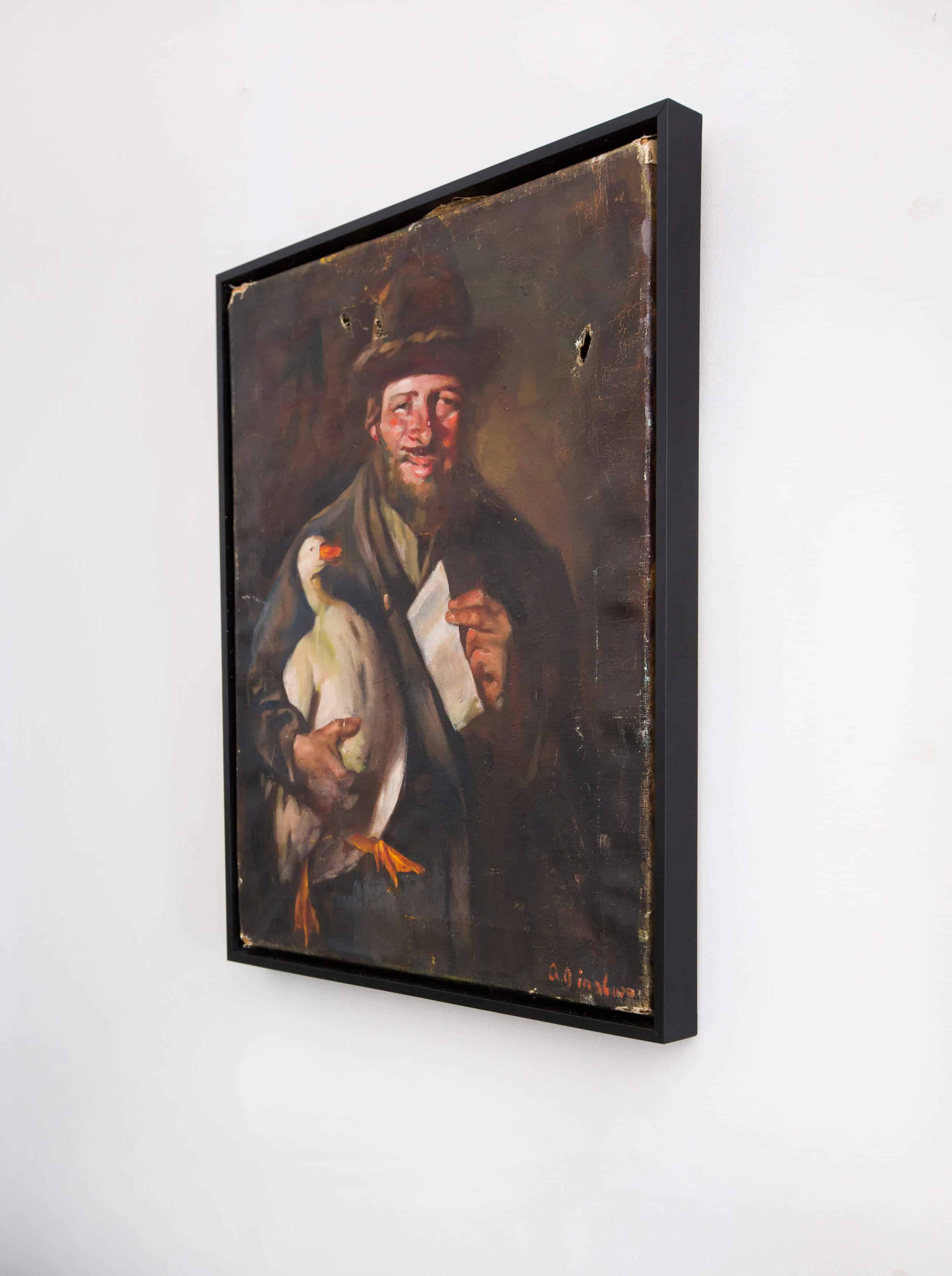 emily-henderson_framebridge_art-ledge_brians-office_masculine-office_guy_green_plaid-rug_workspace_modern_eclectic_11