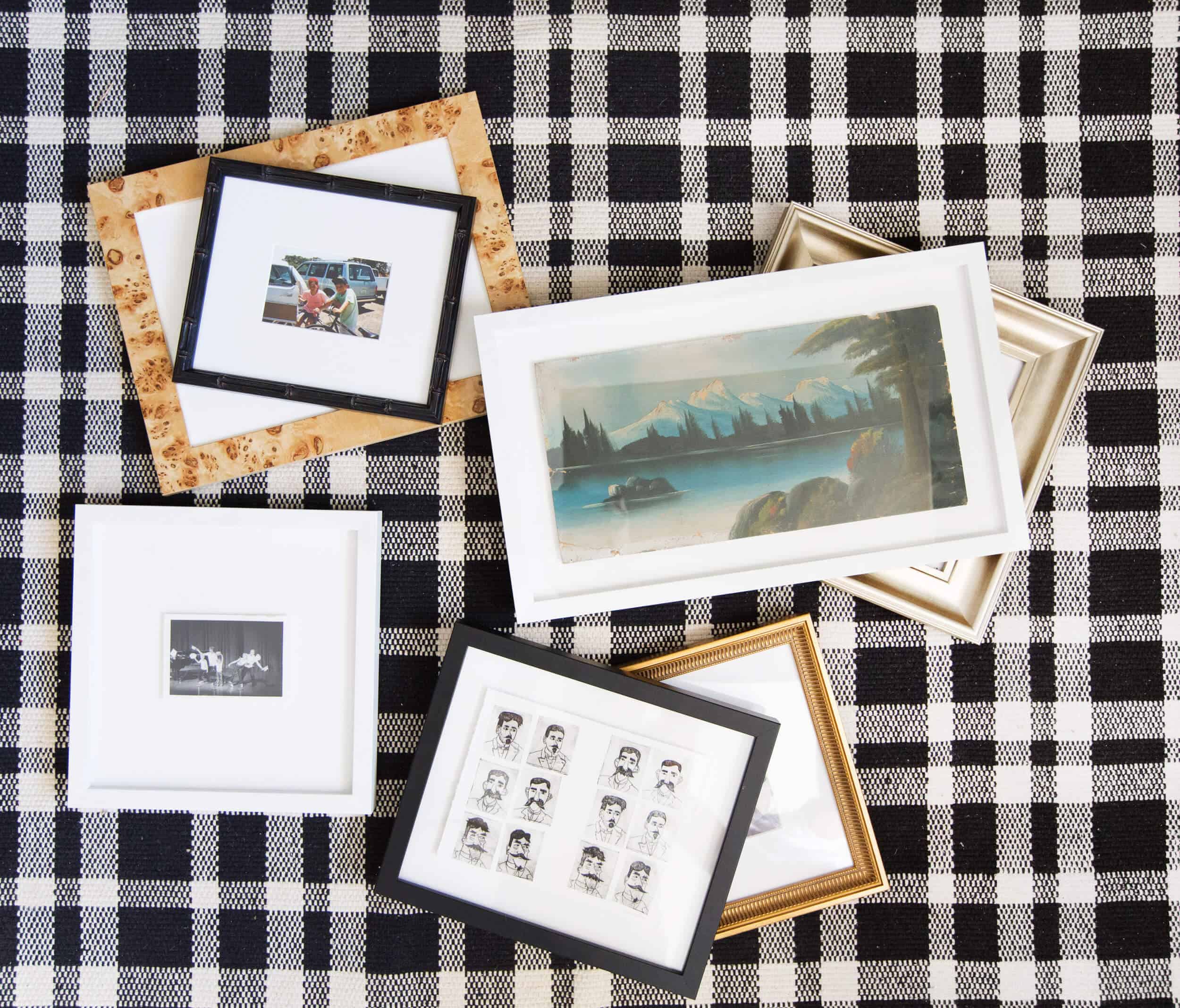 emily-henderson_framebridge_art-ledge_brians-office_masculine-office_guy_green_plaid-rug_workspace_modern_eclectic_18
