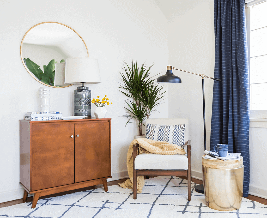 emily-henderson_target_find-your-style_vignette_mid-century-modern_danish_vintage_teak_sleek_hip_3