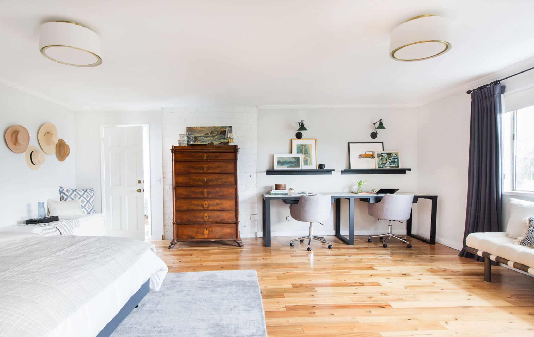 Emily Henderson_Target_Bed Styling_Styling to Sell_White_Blue_Leather_Gray_Guest Bedroom_18_edited