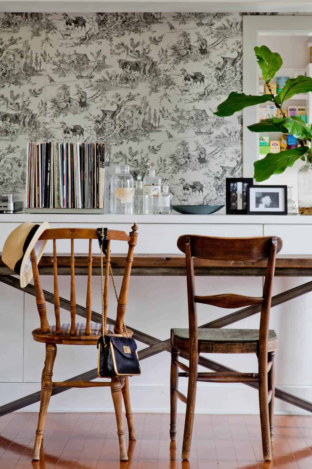 Emily Henderson_Ask the Audience_Dining Room_Chairs_Table_Mix and Match_Inspiration Photo_2