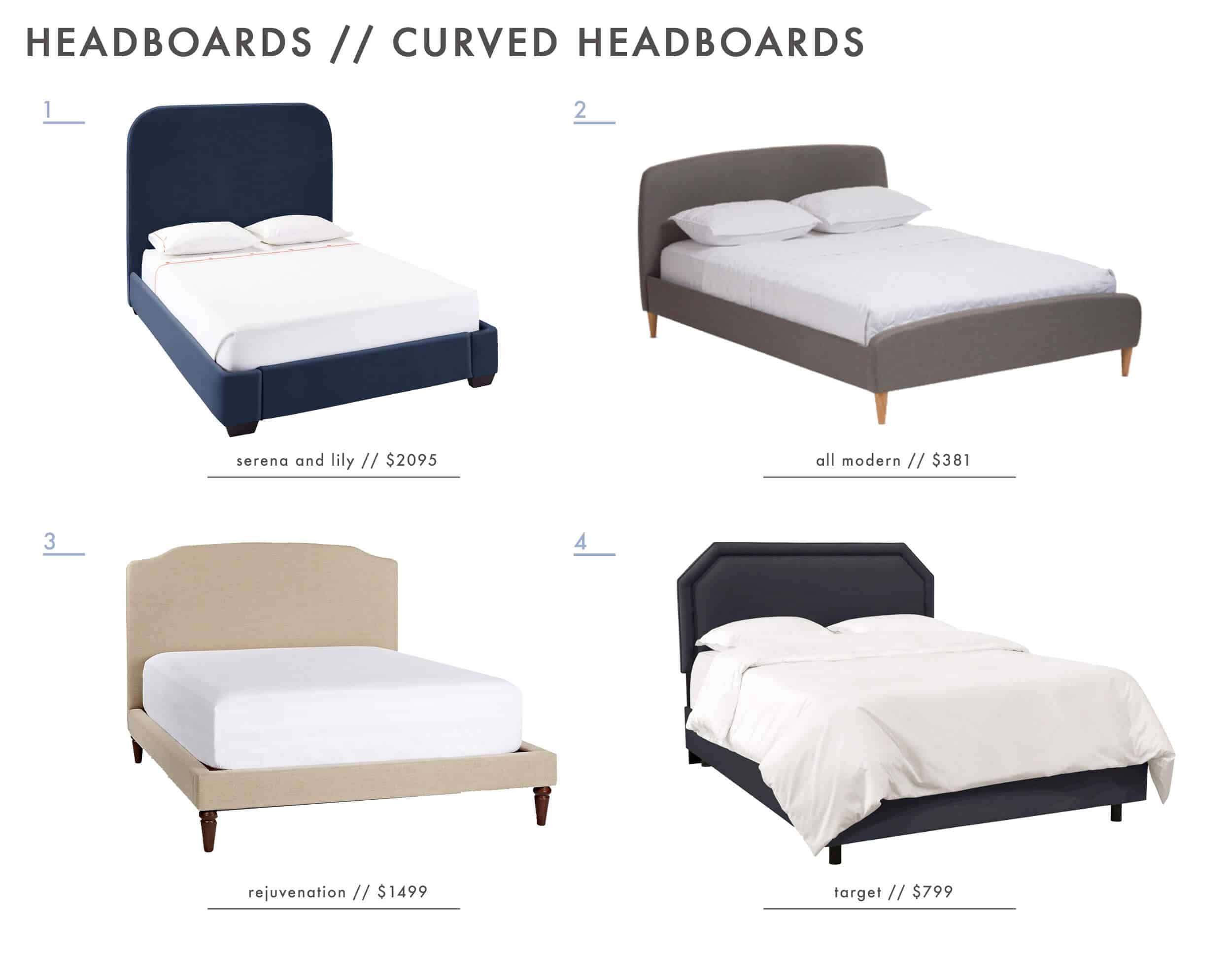 Emily Henderson_Ask the Audience_Master Bedroom_Low Profile_Headboards_Curved_Roundup