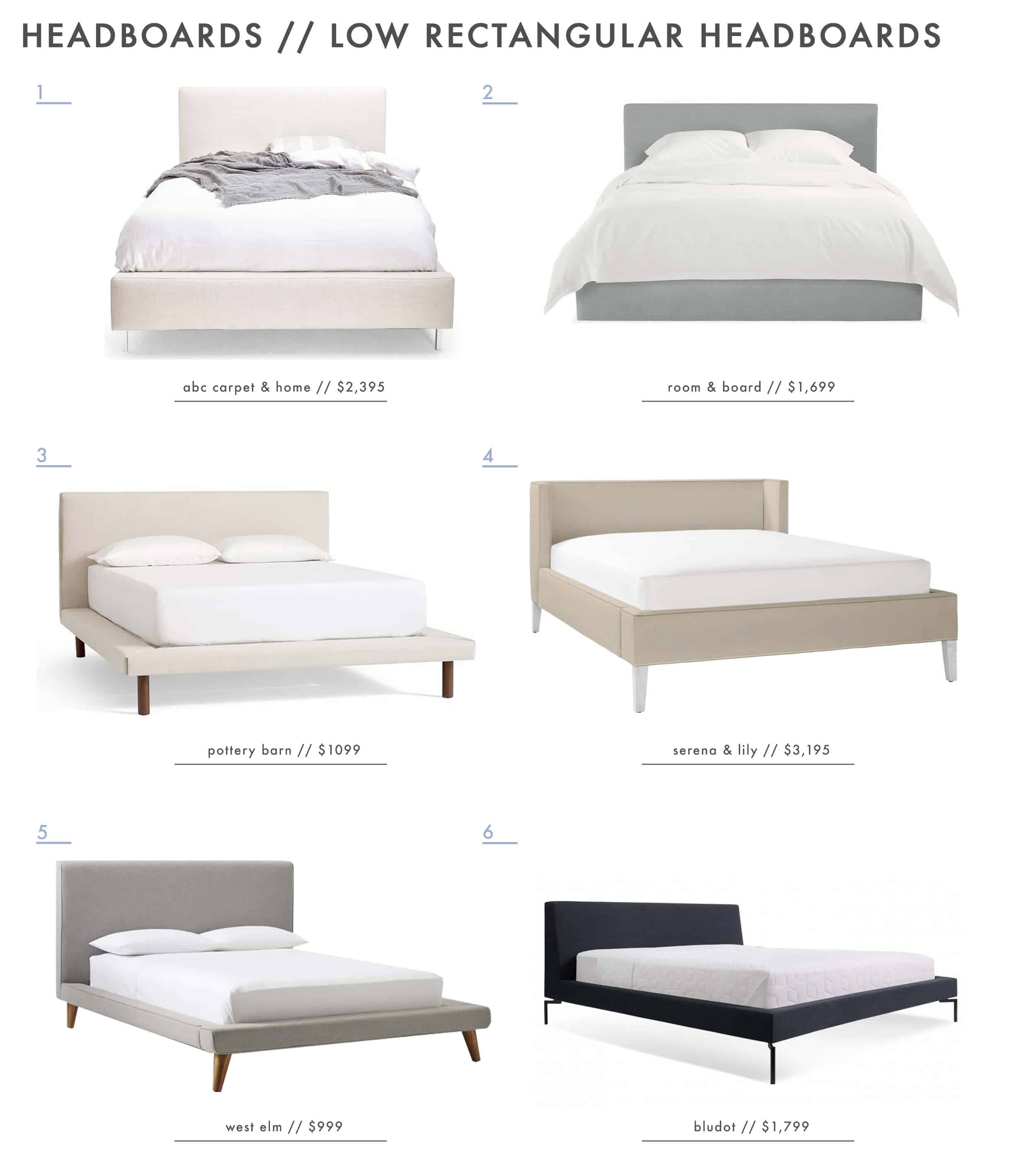 Emily Henderson_Ask the Audience_Master Bedroom_Low Profile_Headboards_Low Rectangular_Roundup