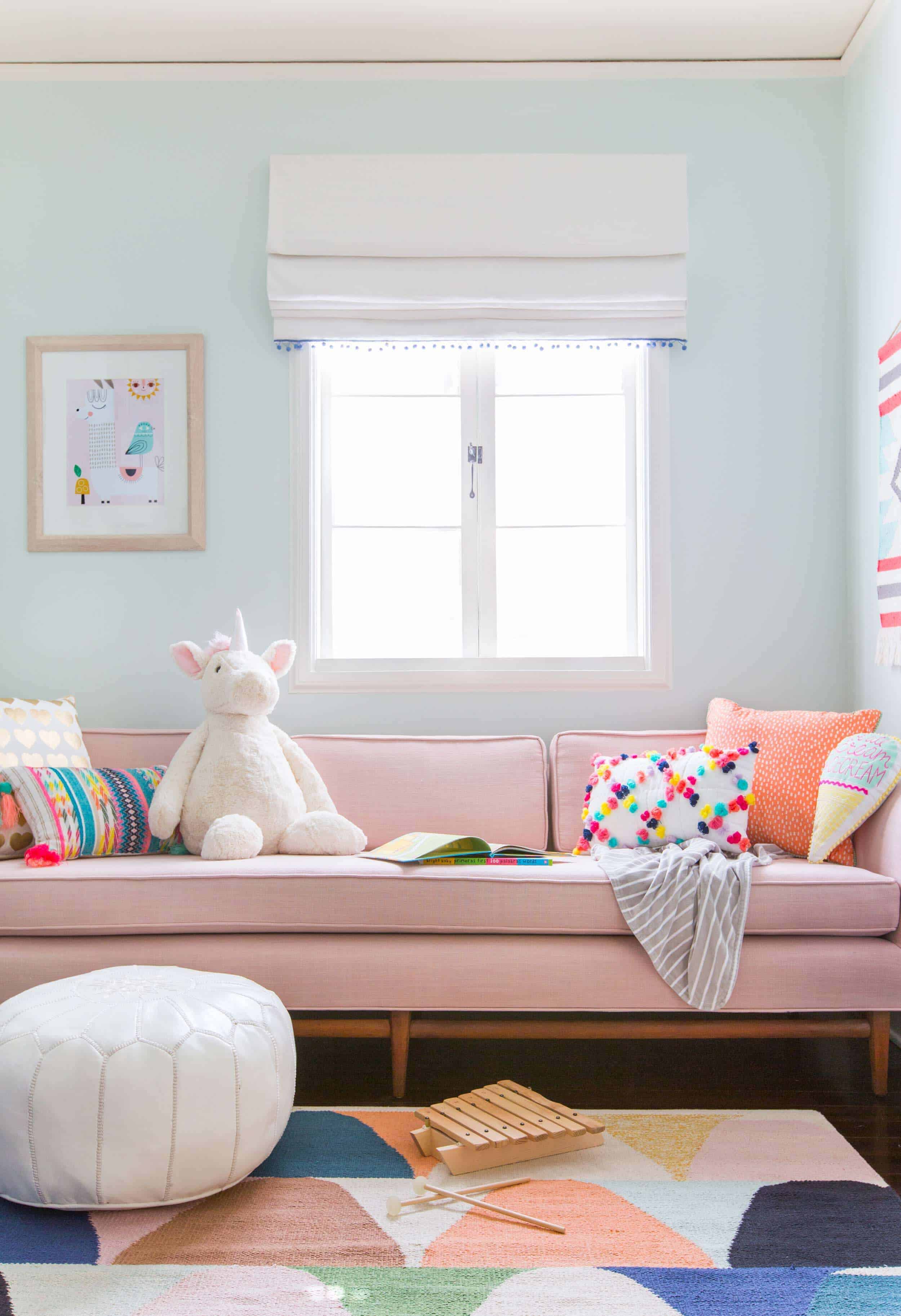 Emily Henderson_Full Design_Girls Playroom_Whimsical_Pink_Playful_2