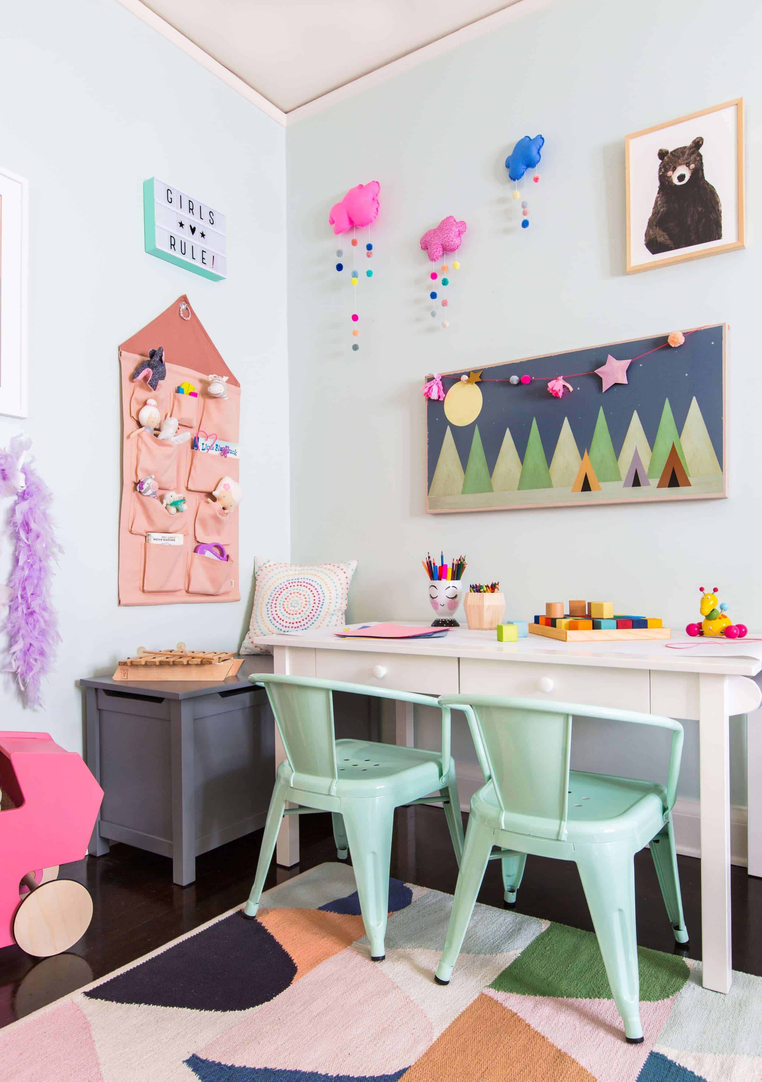 Emily Henderson_Full Design_Girls Playroom_Whimsical_Pink_Playful_4