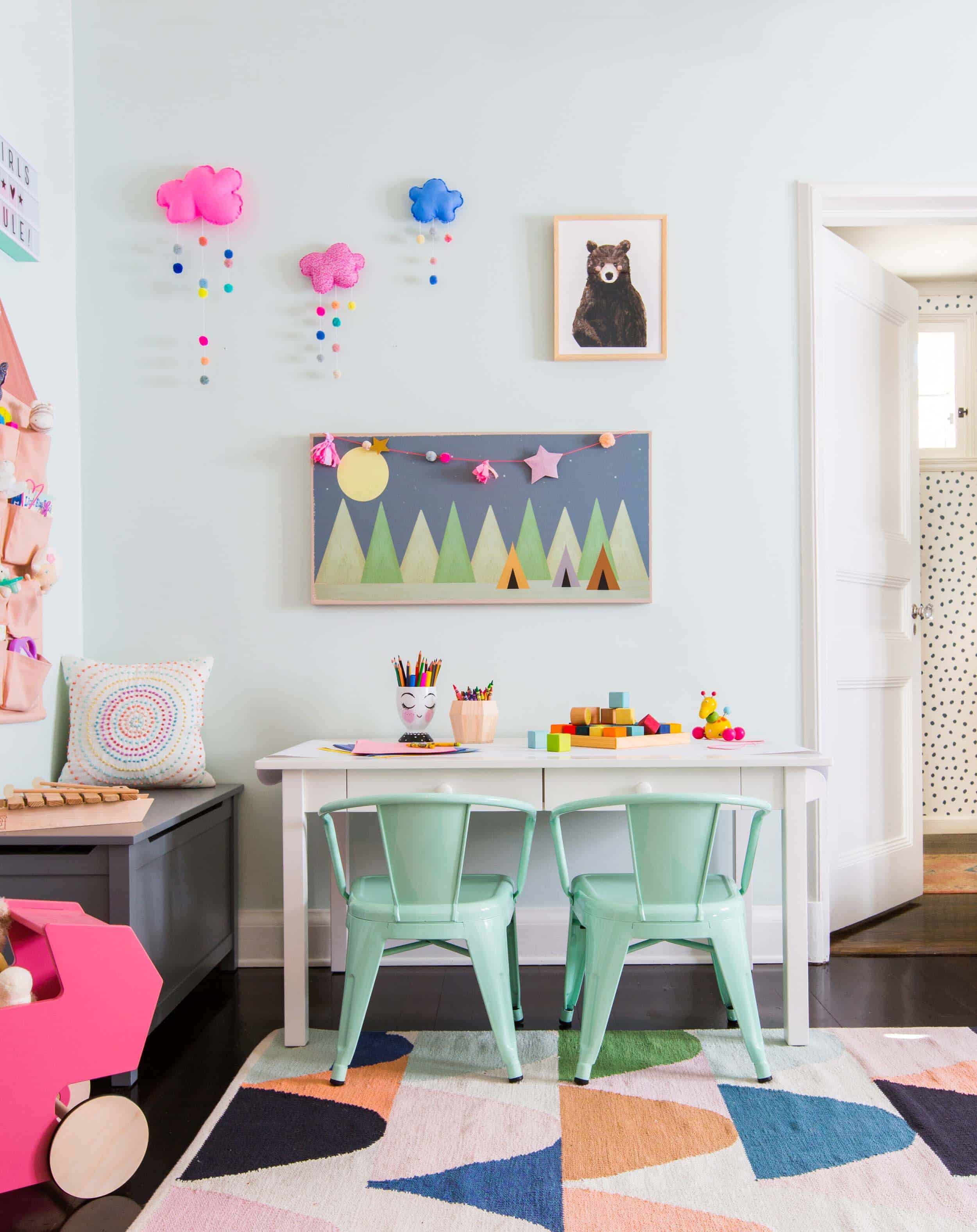 Emily Henderson_Full Design_Girls Playroom_Whimsical_Pink_Playful_5