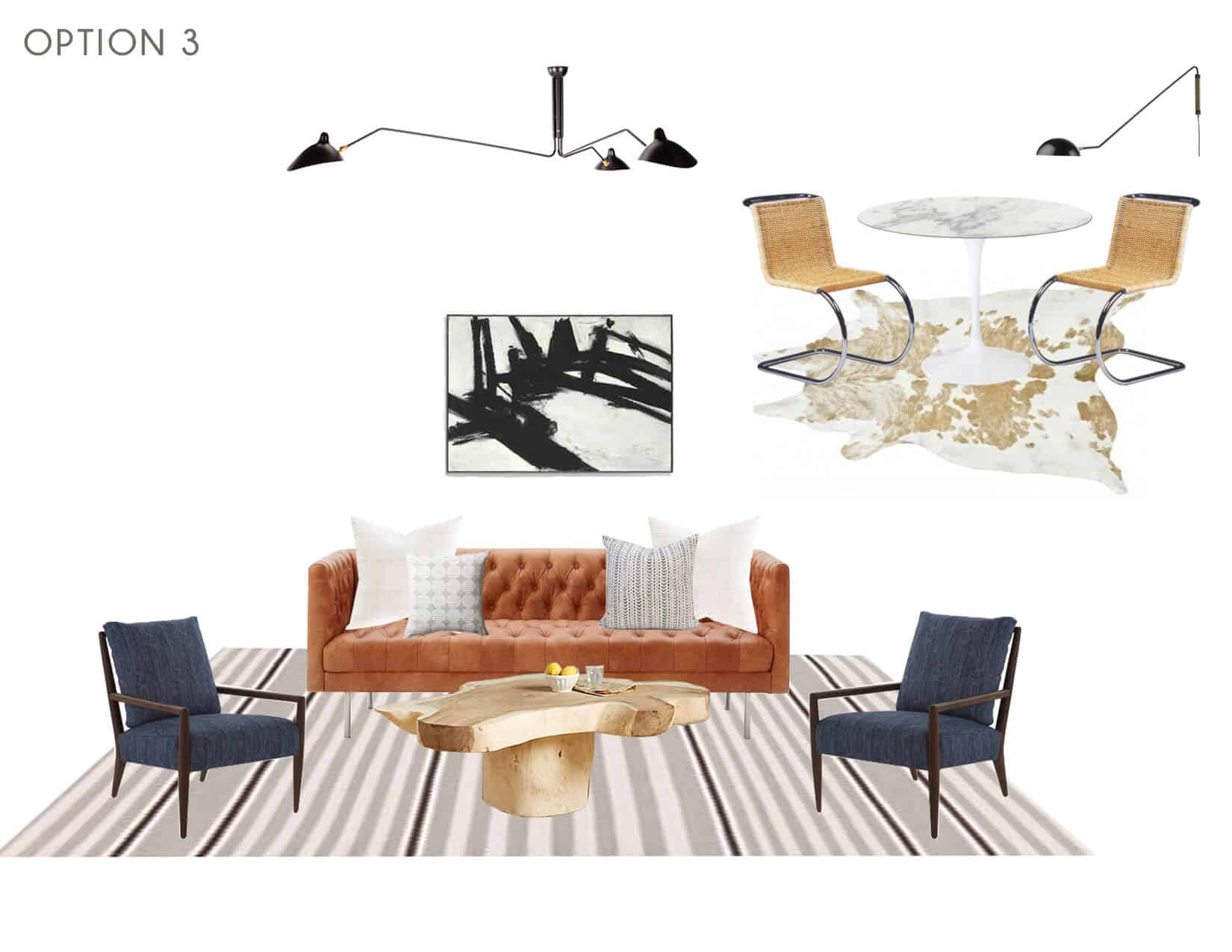 Emily Henderson_Full Design_Sunroom_Introduction_Moodboard_Option 3