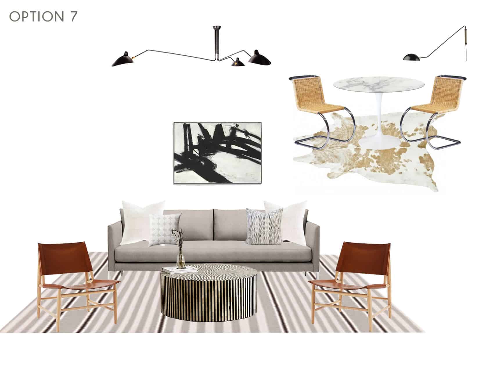 Emily Henderson_Full Design_Sunroom_Introduction_Moodboard_Option 7