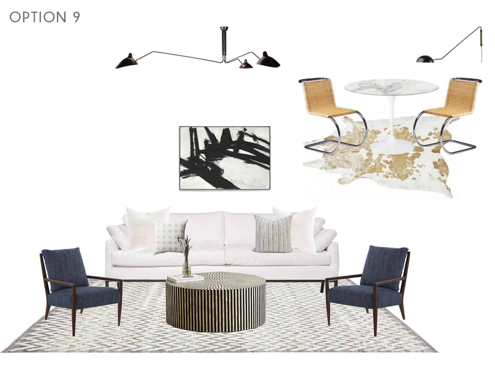 Emily Henderson_Full Design_Sunroom_Introduction_Moodboard_Option 9