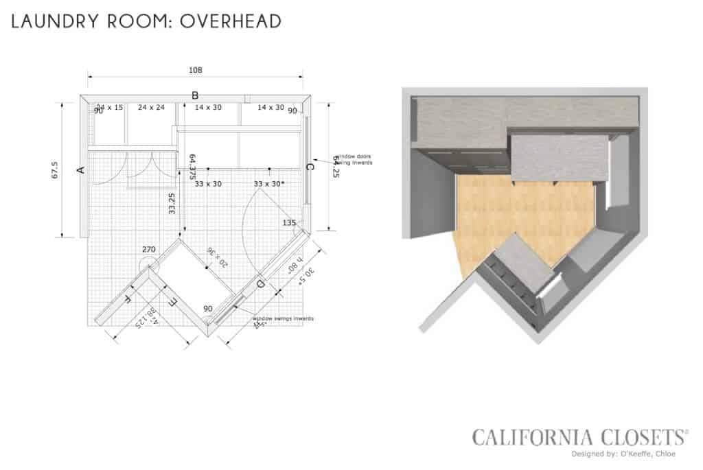 Emily-Henderson_California-Closets_Custom_English-Cottage_Laundry-Room_Mud-Room_OverHead