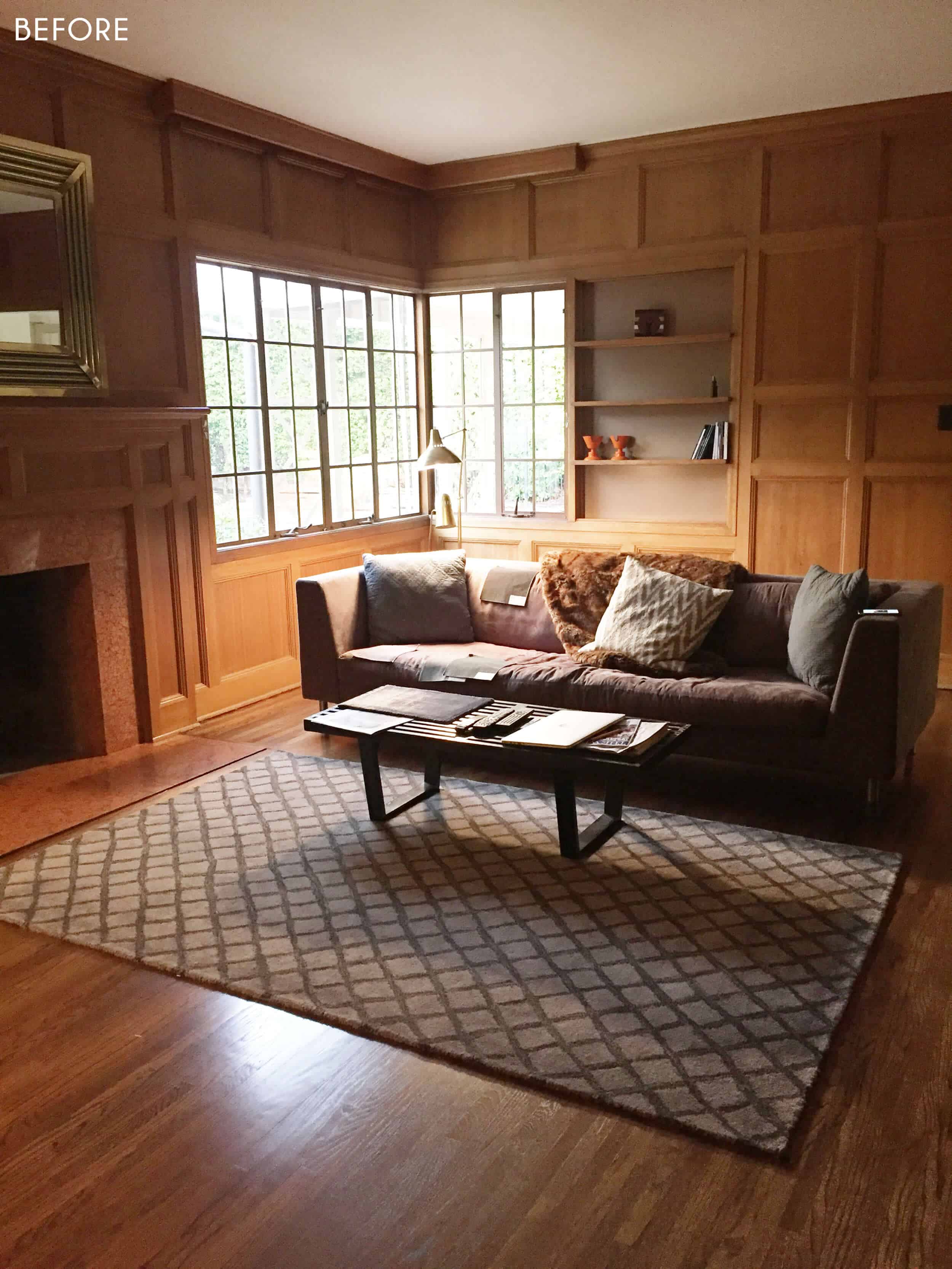 Emily-Henderson_Griffith-Park-Home_Traditional_Italian_Mid-Century_TV-Room_Library_Before_1