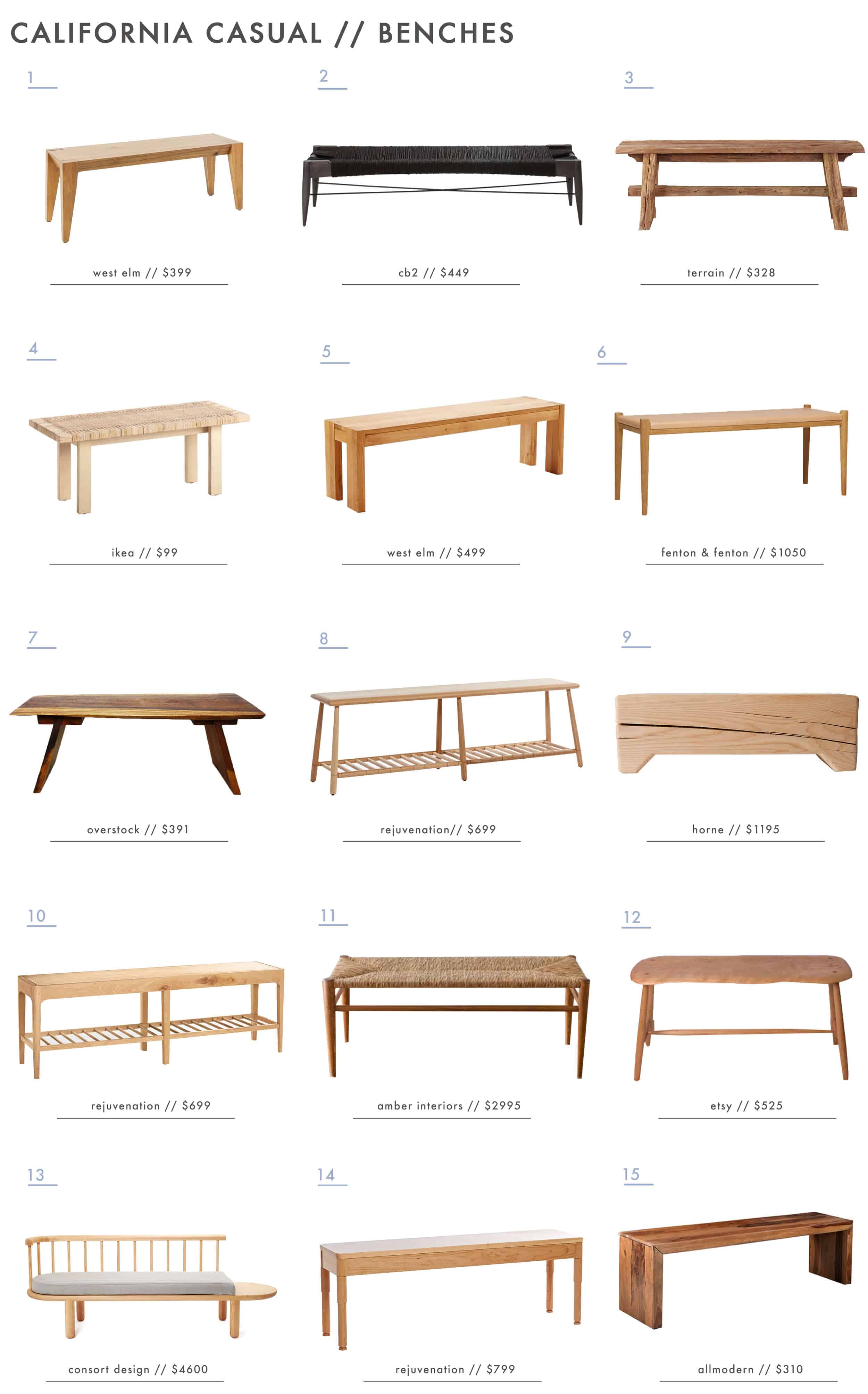 Emily-Henderson_Efforless_California_Casual_Furniture_Ingredients_Benches_1