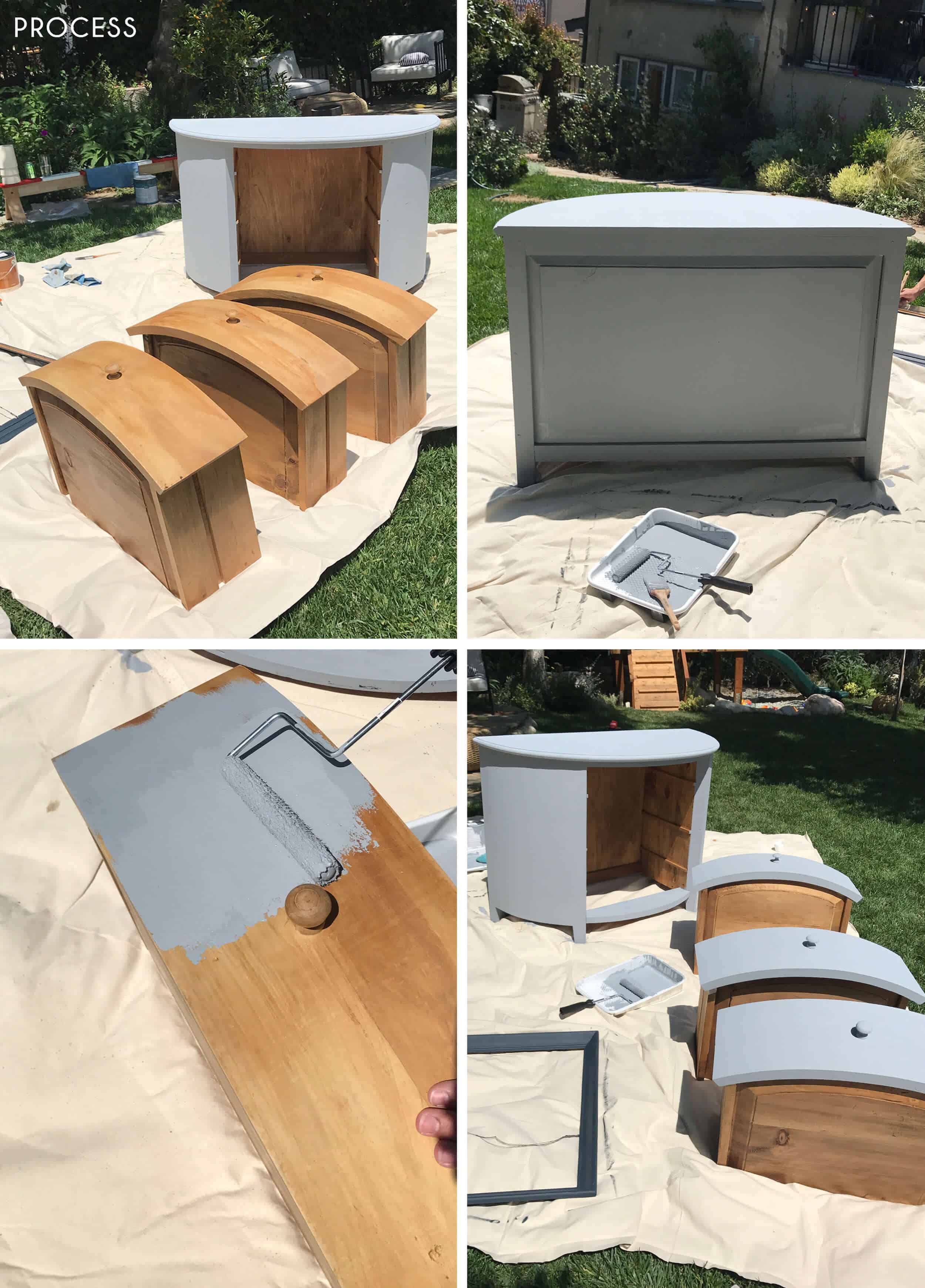 Emily-Henderson_House_Modern-English-Cottage_Entryway_Painting-Console_Update_Choosing-Paint_Process