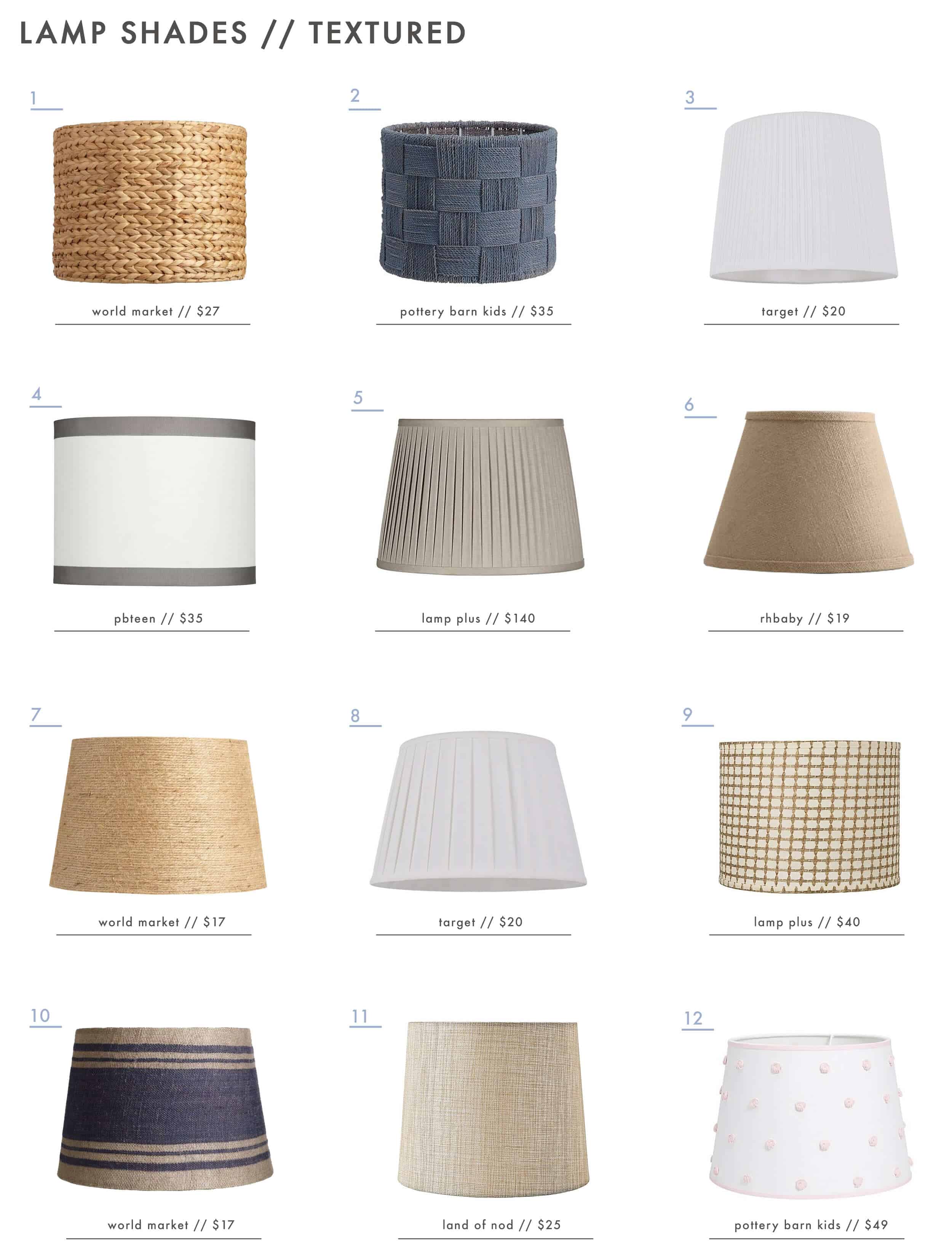 Emily-Henderson_Textured_Patterned_Colorful_Lamp-Shades_Textured