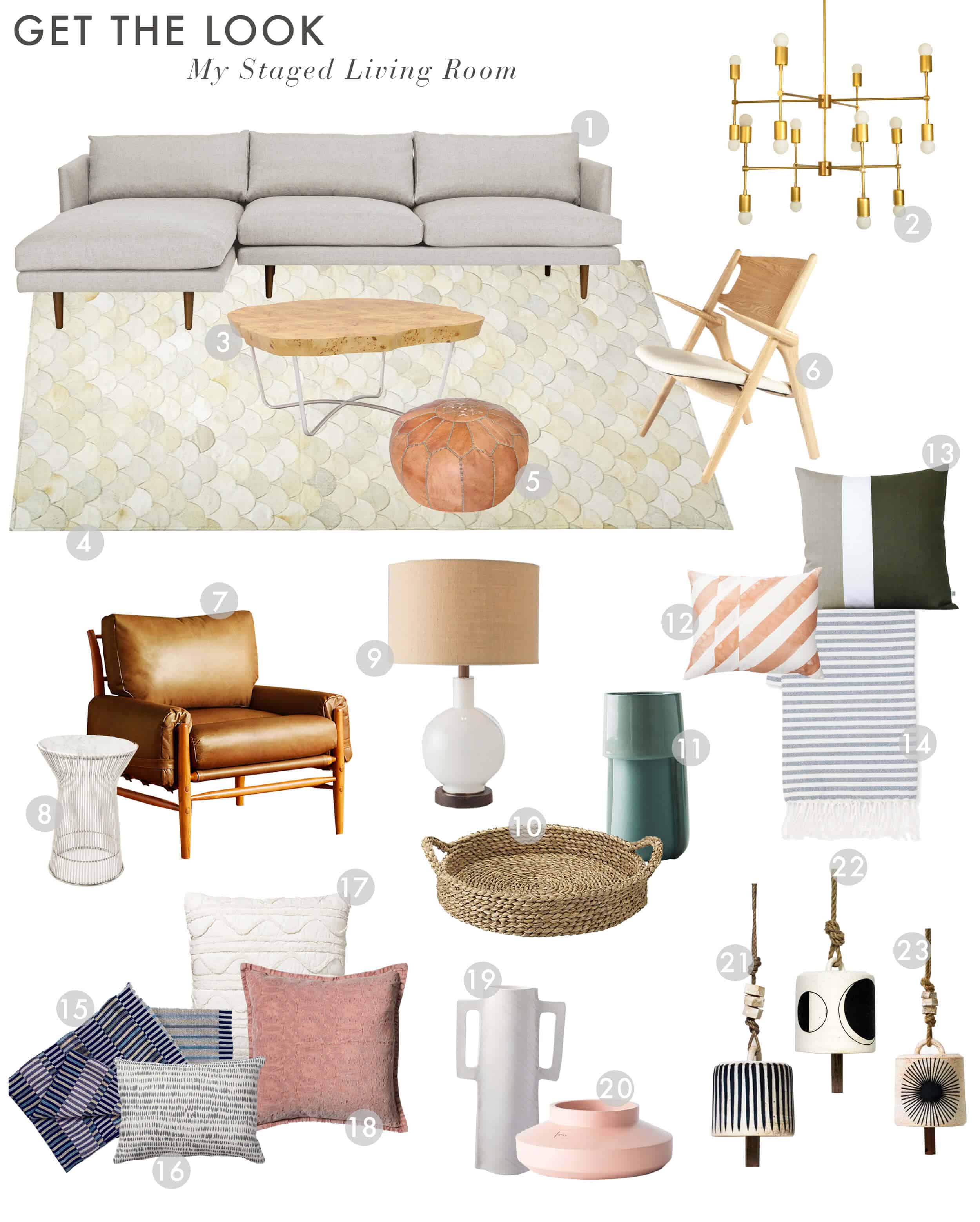 Emily Henderson Home Living Room Staging For Sale Curbed Get The Look1