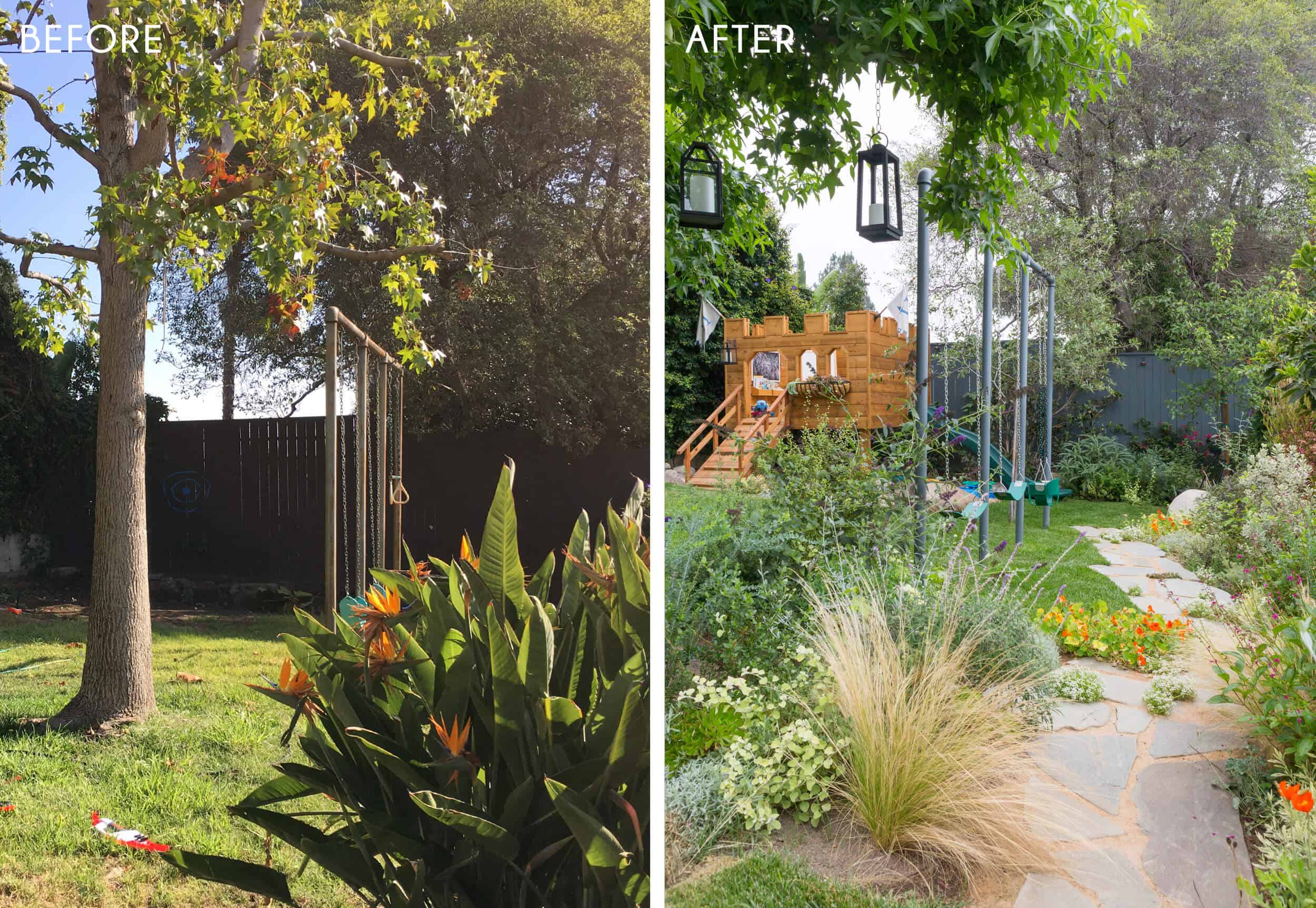 Emily-Henderson_Modern-English-Cottage_English-Garden_Makeover_Reveal_Side-by-Side_3