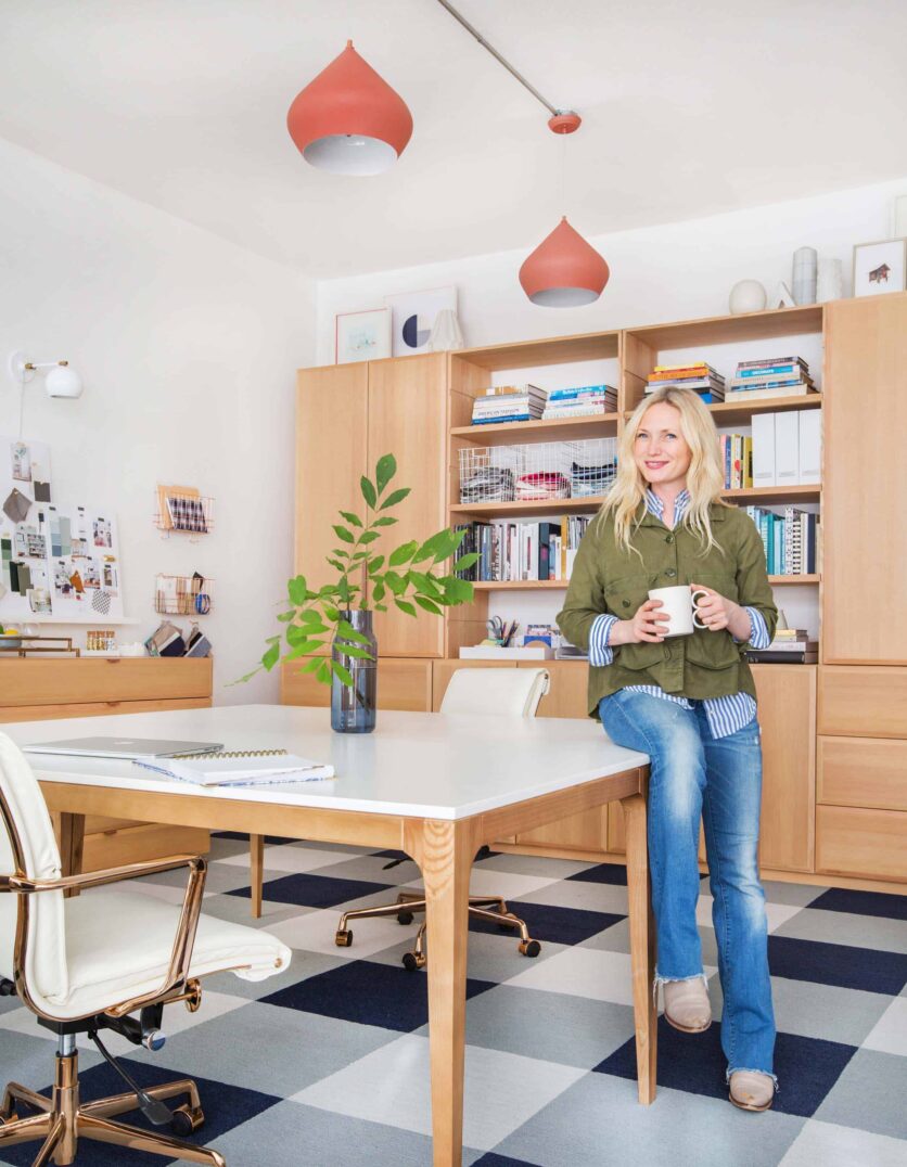 Emily Henderson Office Makeover Soft Wood Wood Naturally 4th Period Woodshop 2500px 8