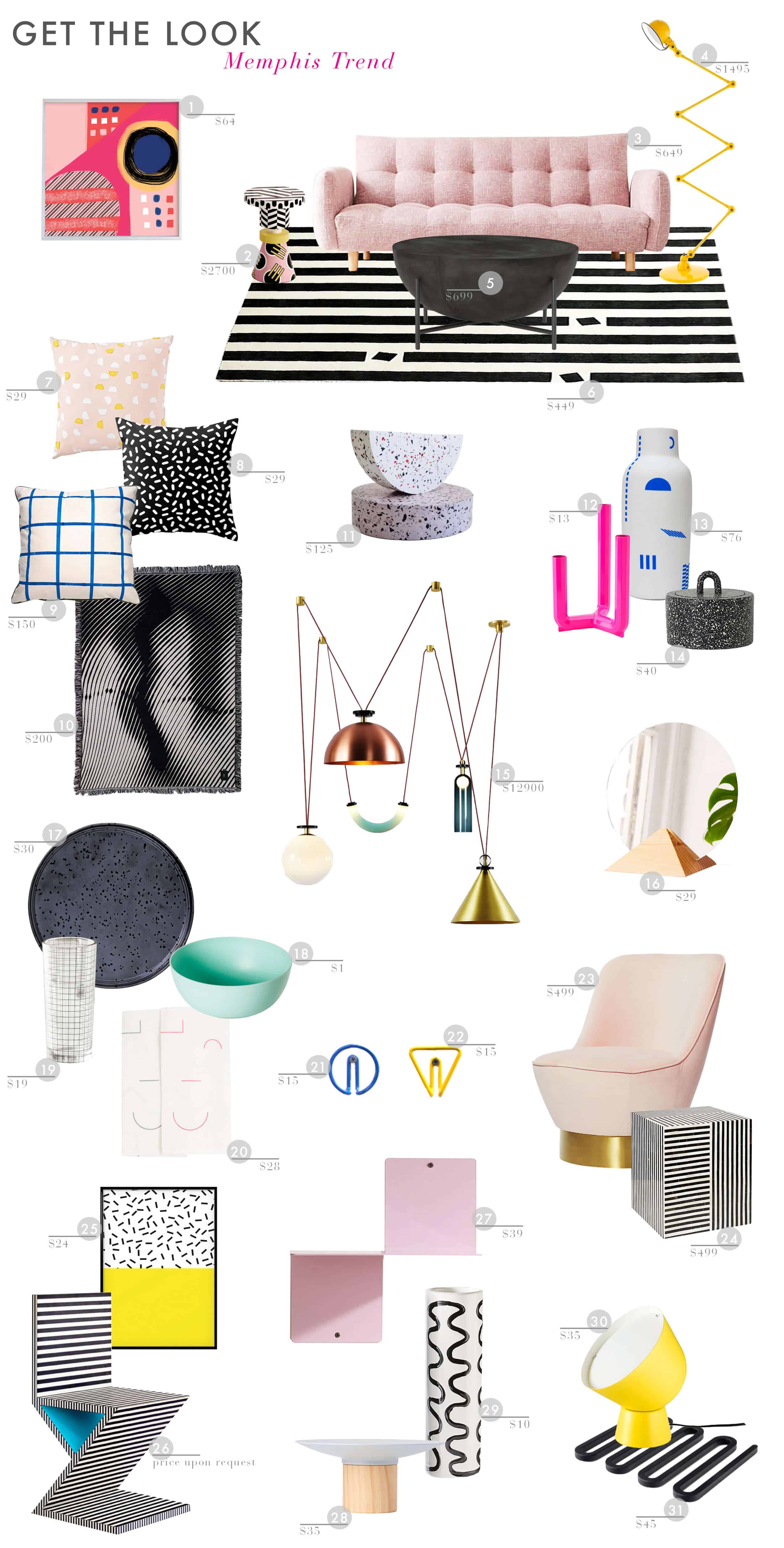 Emily Henderson Trends Design Eighties Mempis Get The Look 11