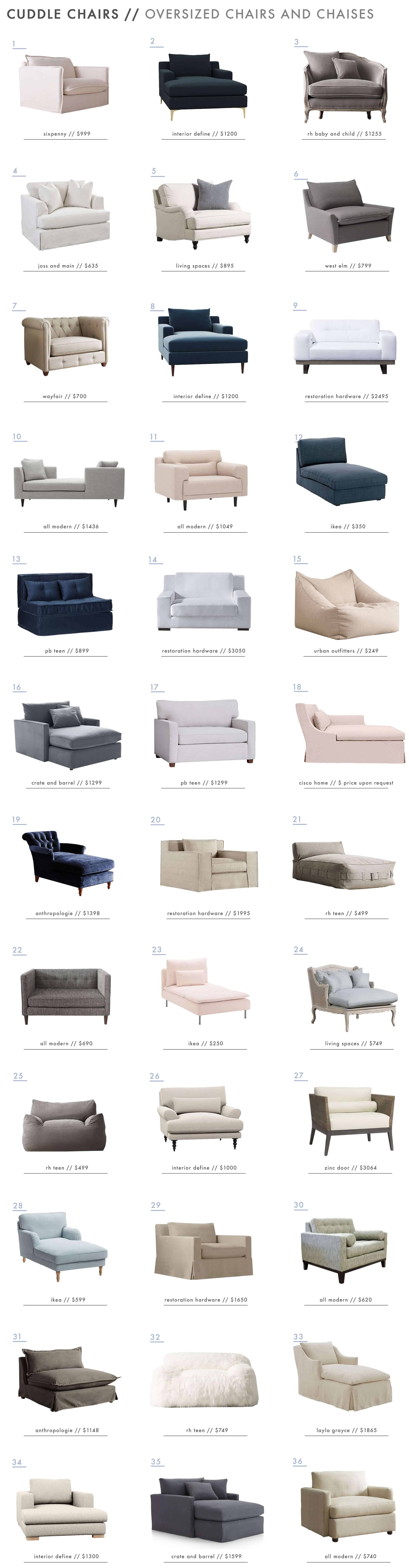 Emily Henderson Oversized Chairs Chair And A Half Chaise Lounge Roundup Edited 1000px 1